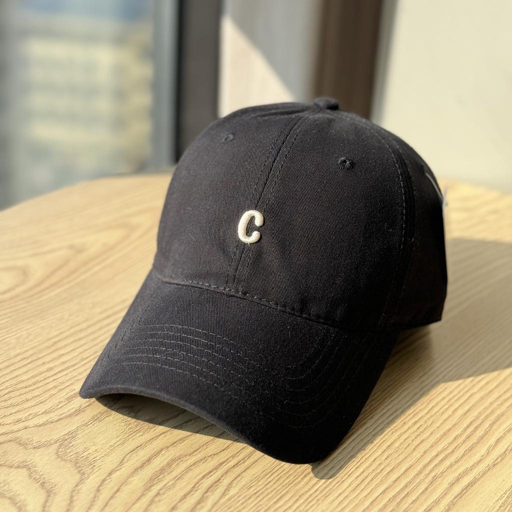 New baseball cap women's spring and summer simple wide brim big head circumference soft top cap showing face small sun hat