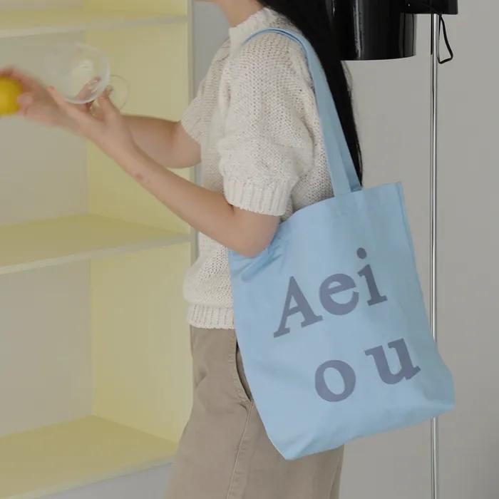 Aeiou Logo Bag (Cotton 100%) Mineral Water