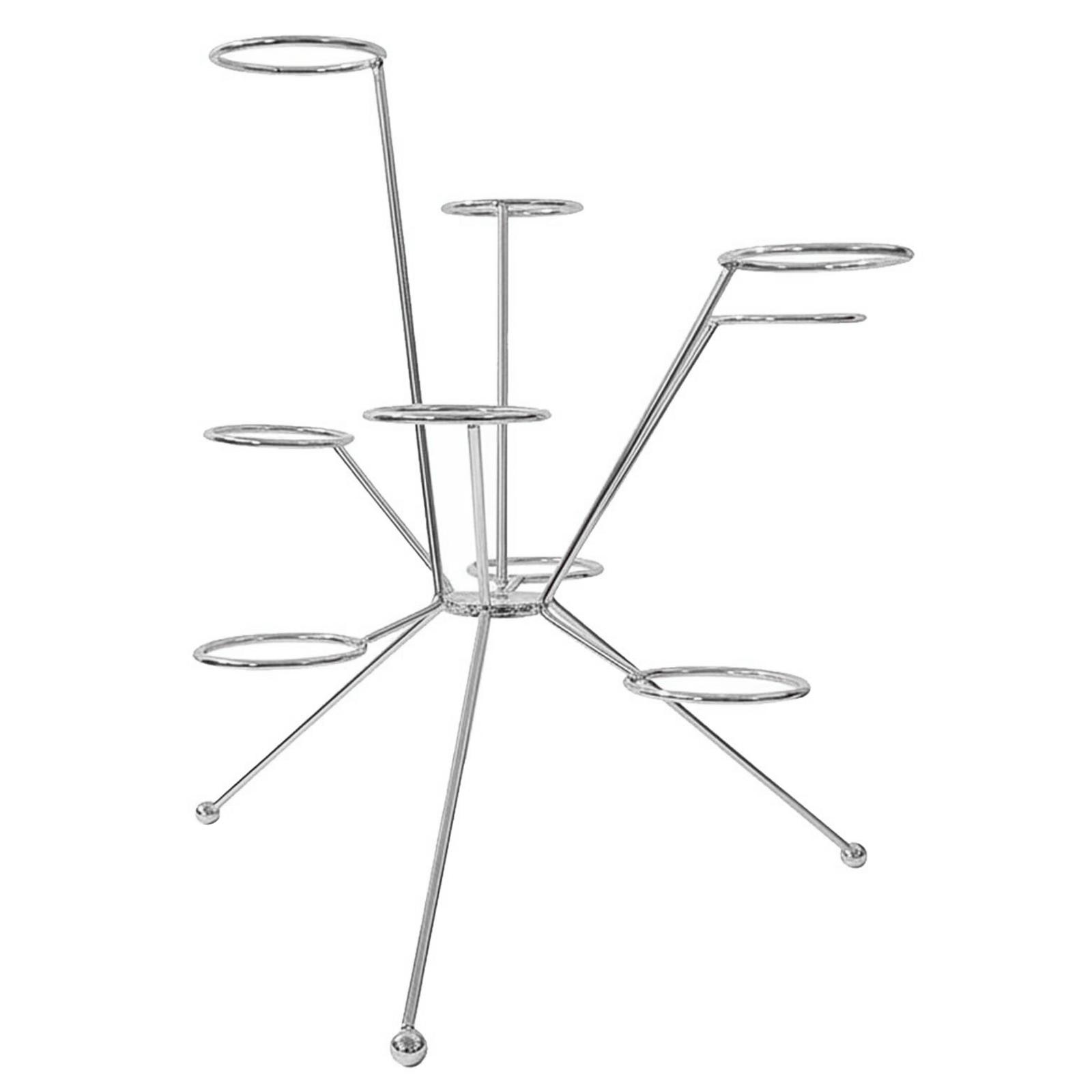 

Spectacular Fruit Display, 360° Art Floating Metal Fruit Plate, Modern Exploding Fruit Bowl Unique Design Fruit Tray for Home срібний