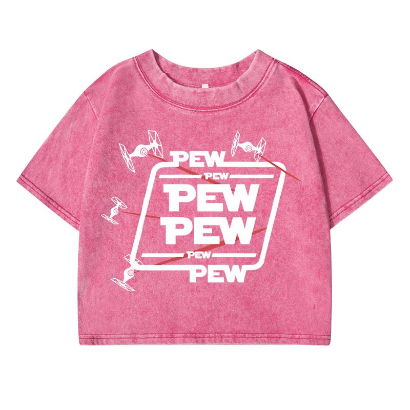Simple Letter Printing Women Wash Short T Shirt Summer Breathable Tshirt Street Tees Casual Distress Retro Tops Female