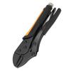 Locking Pliers Curved Jaw Wr Resistant Teeth Anti Slip Handle Portable Pliers with   Screw