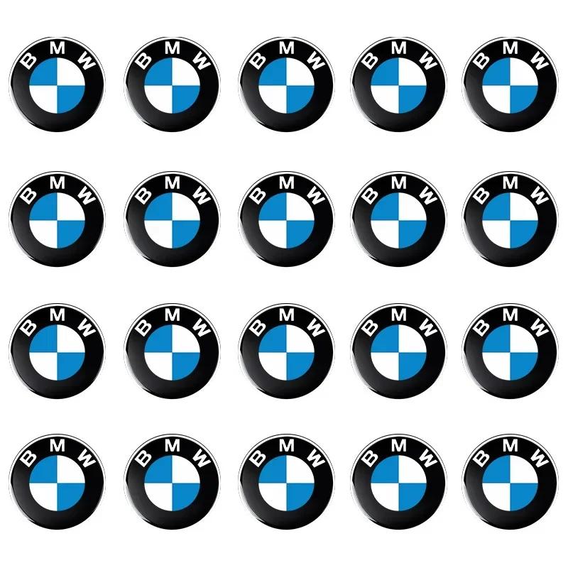 11/14mm Car Key Emblem Stickers Auto Control Key Logo Accessories For BMW E46 E39 E90 E60 E36 F30 F10 E34 E30 F20 E92 X5 X6 Z4