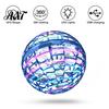 Boomerang Fidget Spinner Magic Hover Orb Ball Toy with Colorful Light 360-degree Rotating UFO Sphere Remote Control Night Flying Drone Indoor Outdoor