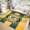 Green Bay Packers Design Crystal Velvet Carpet Cozy Non?Slip Printed Rug For Bedroom Living Room Entrance