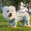 Pet Dog Warm Winter Full-Body Hooded Sweater Small Medium Dogs Outdoor Active Wear