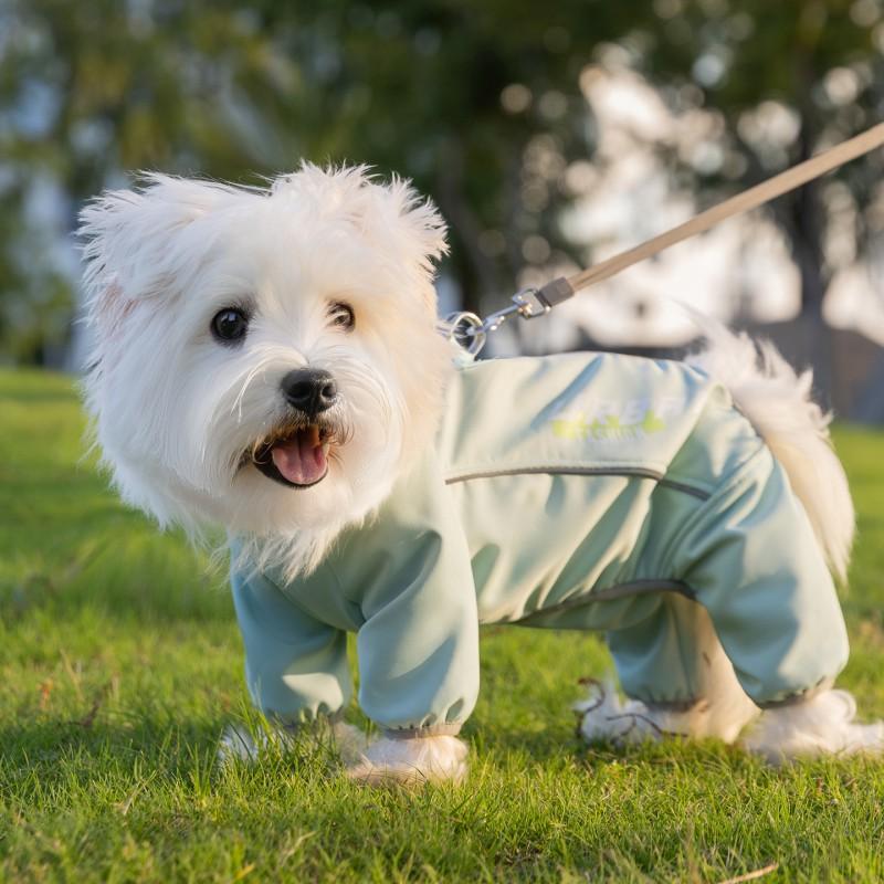 Pet Dog Warm Winter Full-Body Hooded Sweater Small Medium Dogs Outdoor Active Wear