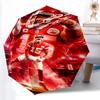 Printed San Francisco 49ers LOGO Folding Umbrella,Outdoor,Leisure,And Travel Umbrella,Durable Umbrella Fabric,Birthday And Holiday Gift