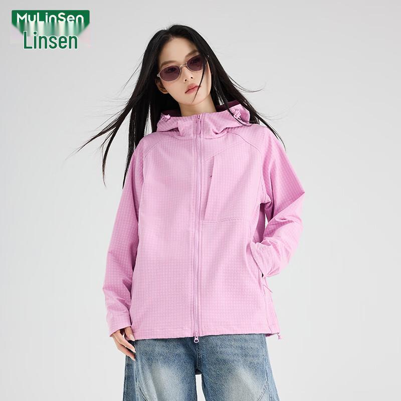 MULINSEN Women's Lightweight Hooded Casual Outdoor Jacket