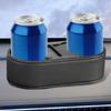 Dual Drink Holder for Car, Stick-on Cup Holder for Dashboard, Fixed Car Drink