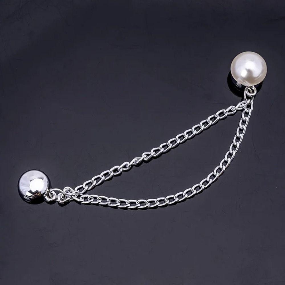 Zinc Zinc Alloy Magnetic Fixed Button Multi-Function Shorten Trouser Clip  Clothing Accessories