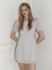 KINDABABY Breeze Ribbon Mini Dress - Cream