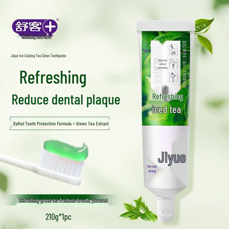 Shuke Jiyue Ice Cool Tea Fresh Toothpaste