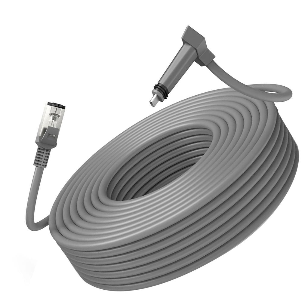 Satellite Cable RJ45 Male Water Proof Satellite Antenna Replacement Extension Cable for Gen 2