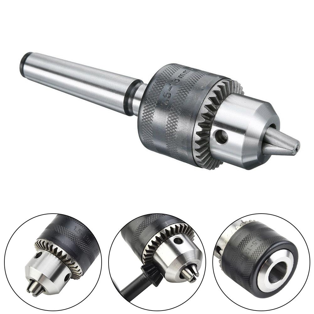 Mini Metal Lathe Tailstock Drill Chuck Tools With MT2 For Morse Taper Shank Machine Tool Functional Parts & Accessories