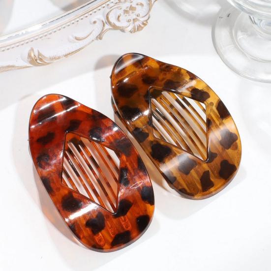 4/6Pcs Hair Clips Powerful Duck Beak Hairpin with 12 Claw Teeth Frosted Surface Hair Clamp Hair Accessories