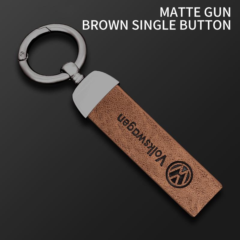 

New Zinc Alloy Leather Car Remote Key Cover Case Shell For Volkswagen VW Polo Golf Passat Tiguan Beetle Caddy T5 Up Auto Ac