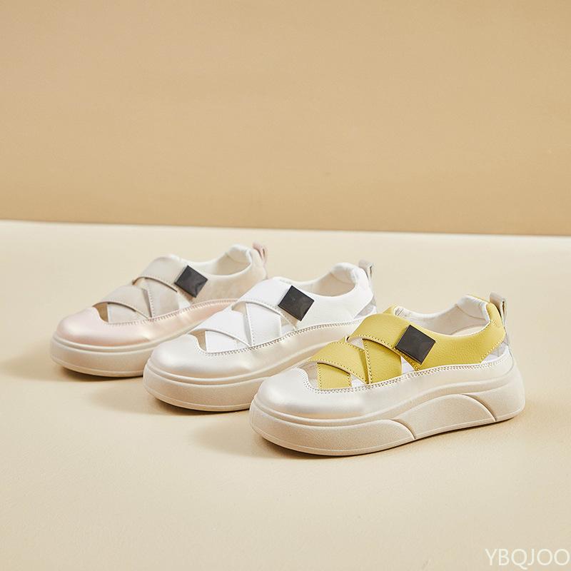 New summer female students height increasing breathable sports board shoes casual simple comfortableversatile women's shoes