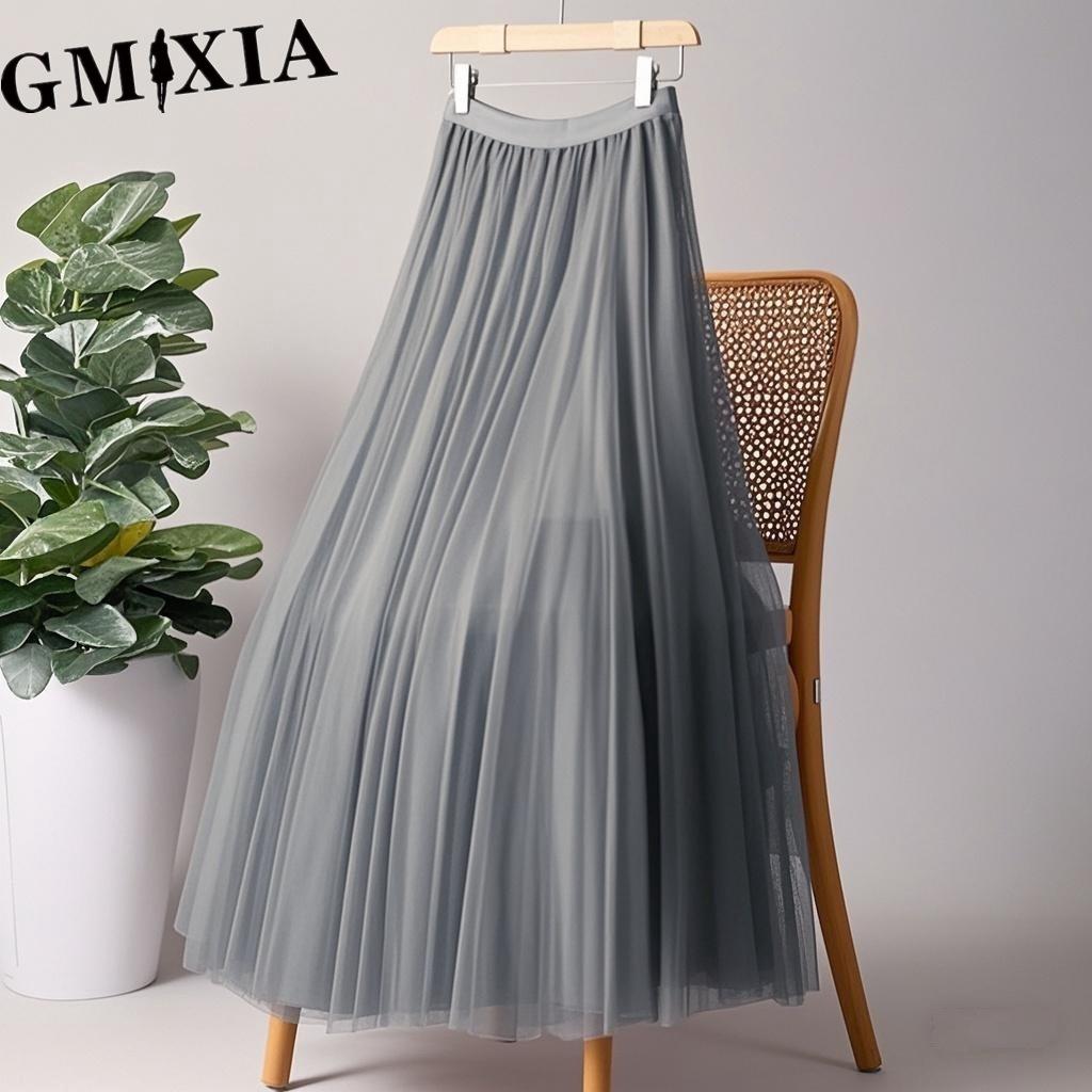 GMXIA 28 barev Dámská módní ležérní letní jarní volnočasová sukně