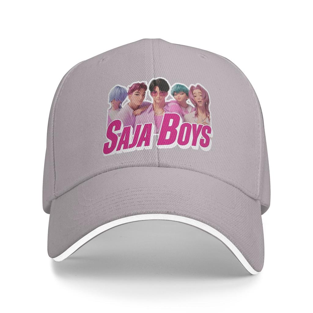 Letní Ležérní Baseballová Čepice Saja Boys Kpop Lovci Démonů Kpop Rock Trucker Čepice Pro Unisex Muže Nastavitelná y2k Retro Baseballové Čepice