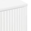 Sideboard High Gloss White 69.5 X 33 X 82 Cm Engineered Wood