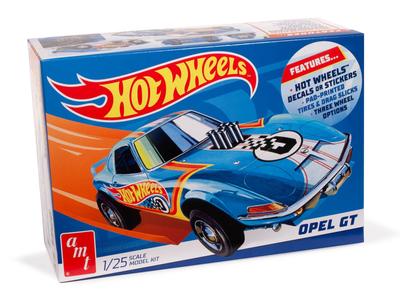 AMT Buick Opel GT Hot Wheels Plastic Model AMT1303 Molded Color 1/25
