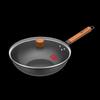 KOBACH LPB-C30XJ Non-Stick Refined Iron Wok