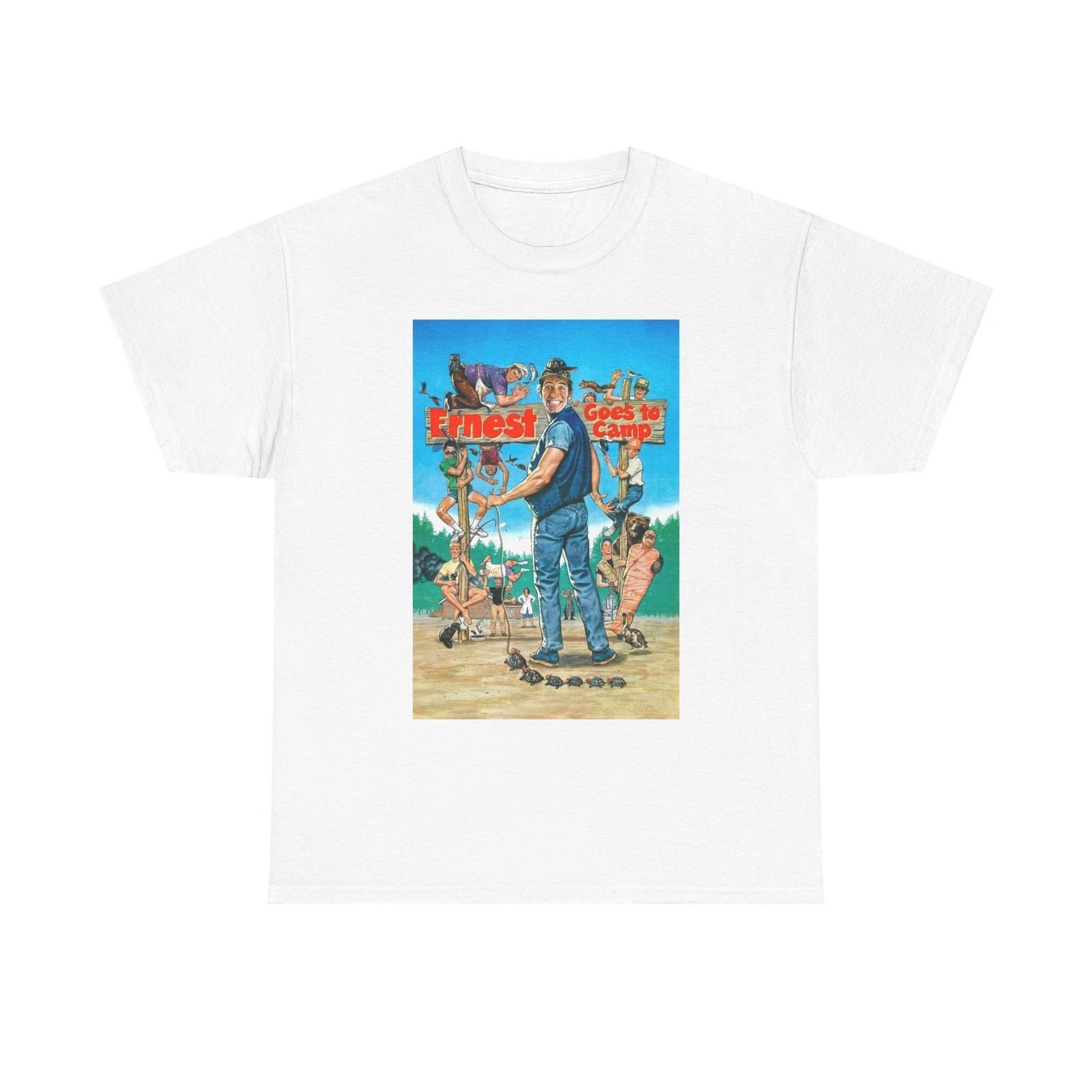 Men s and Women s T-shirts Ernest Goes Movie Poster M