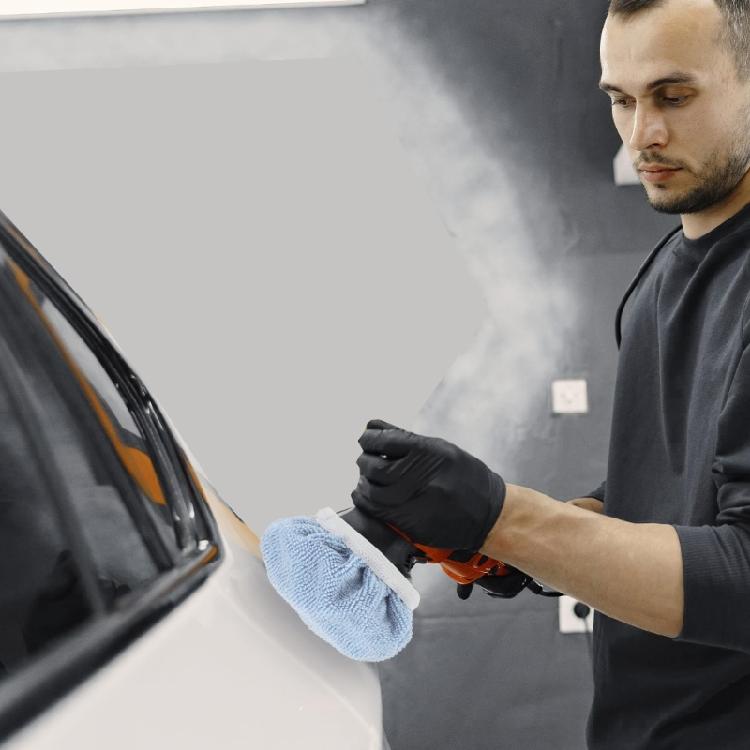 10Pcs Car Buffing Pad Set Soft Wool & Microfiber Polishing Bonnet upgrades for Easy Cleaning & Maintenance of Vehicles