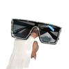 Hot-selling handmade diamond-encrusted sunglasses male trend punk style European and American hip-hop personality advanced sense sunglasses female