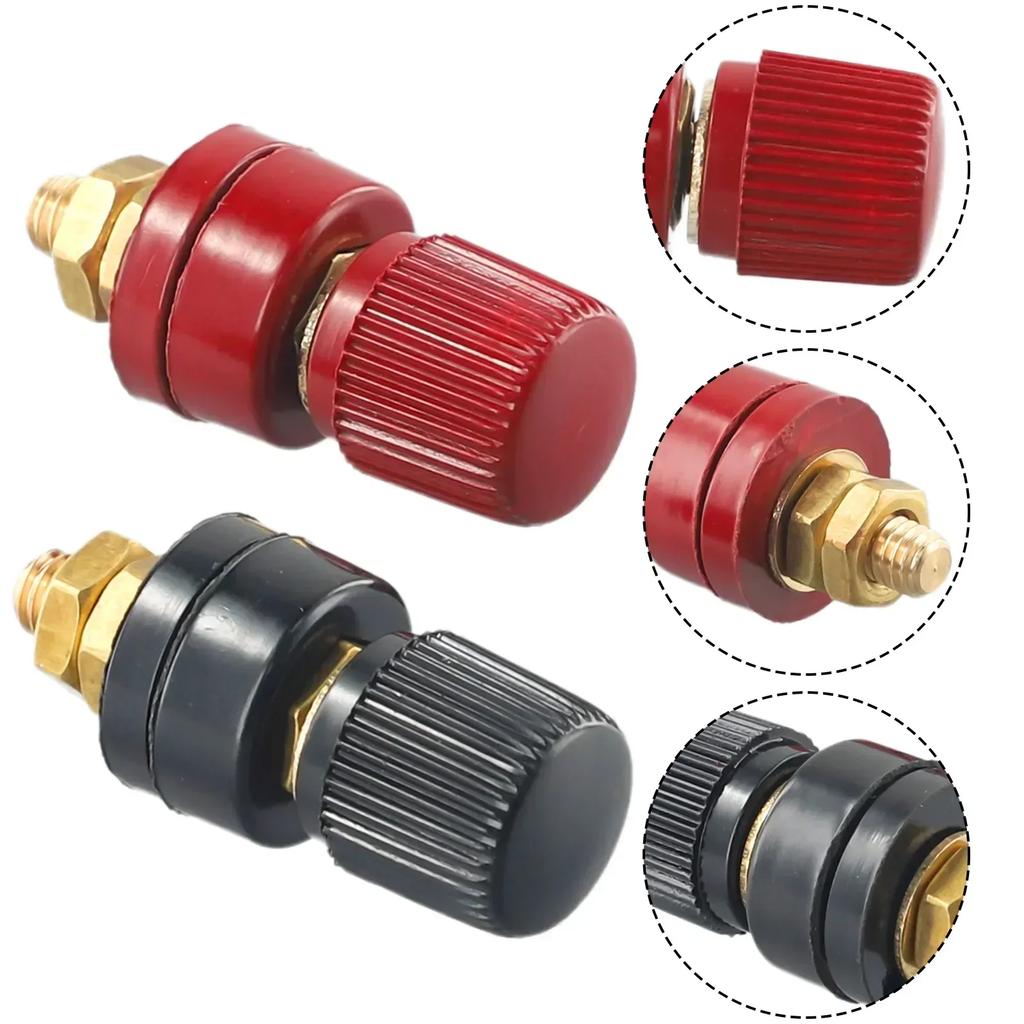 New 6mmStud Advanced Remote Battery Power Terminal Connector Terminal Kit Color: Red & Black Easy To Install And Flexible To Use