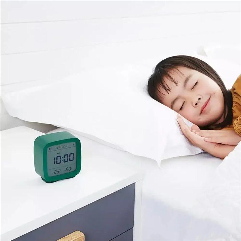 AB66-Cleargrass Bluetooth Smart Alarm Clock LCD Screen Temperature Humidity Display Adjustable Night Light For Xiaomi For Mihome белый