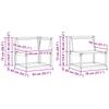 Outdoor Sofa Set with Cushions 7 pcs Natural and Beige