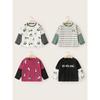 Boys' Fake Two-Piece Long-Sleeve T-Shirt, Autumn and Spring Style Children's Clothing, Baby Base Shirt, Top, Autumn Clothes, Trendy