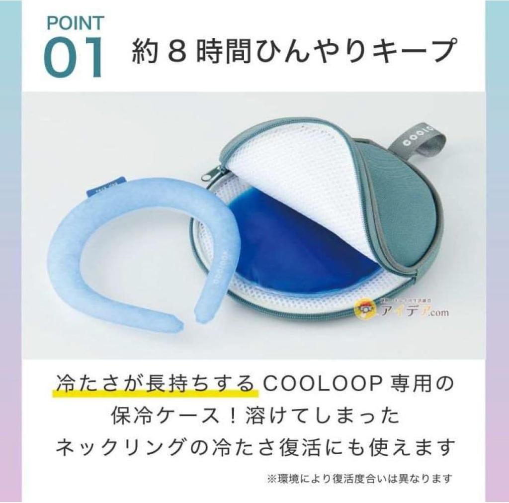 COOLOOP Cooler Case EX Ice Blue Gray [Cogit] (with Pack)