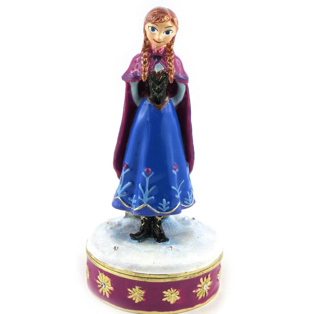 Reine Des Neiges [M4027] - Jewelry Box 'Frozen- Reine Des Neiges' Blue Violet (Anna)
