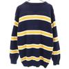Tommy Hilfiger 90s Old Border Long Sleeve Sweater M Navy Knit Men's Used
