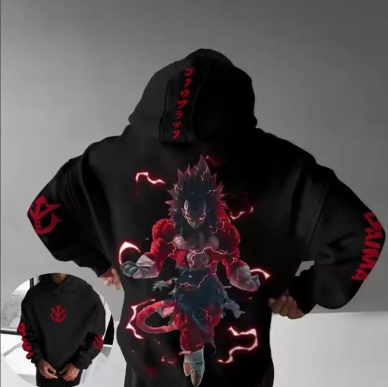 2025 Herren Dragon Ball Meister Roshi Lässiger Trend Hoodie