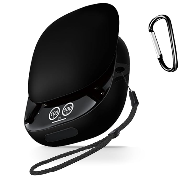 

For Anker Soundcore Liberty 4 For Pro case cover silicon case [HUKWIMO] With carabiner with strap Shockproof waterproof dustproof Can be charged while
