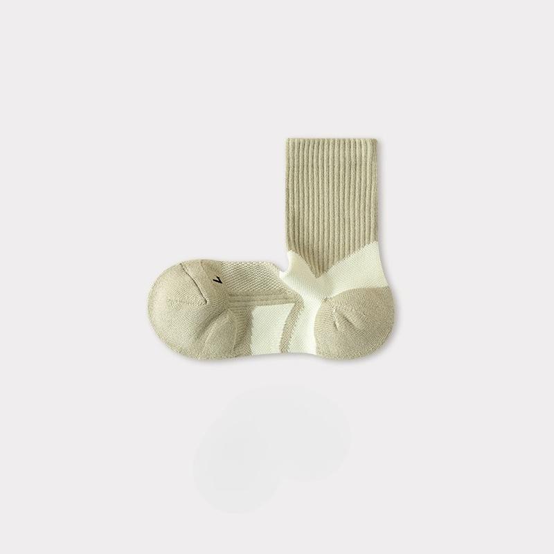 Sock Kids Winter Towel Bottom Hairball Socks Towel Bottom Wicks Sweat Antibacterial Wear-resistant Twist-resistant Mid-length Sports Socks