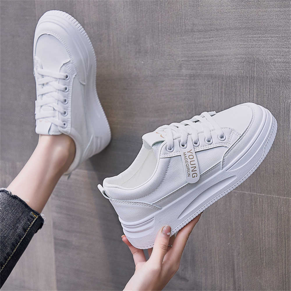 Fashion Number 36 Tied Silver Shoes Woman Flats Female Tennis Walking Special Size Sneakers Sports Sneekers Best Selling Casuals
