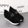 Four Seasons New Inner Height Increase Casual Platform Student Single Shoes