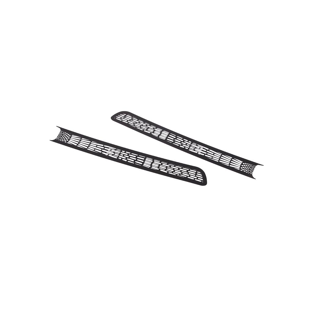 For Land Rover Freelander 2 2007-15 Stainless Steel Black Car Dashboard Air Outlet Vent Frame Trim Cover Sticker Car