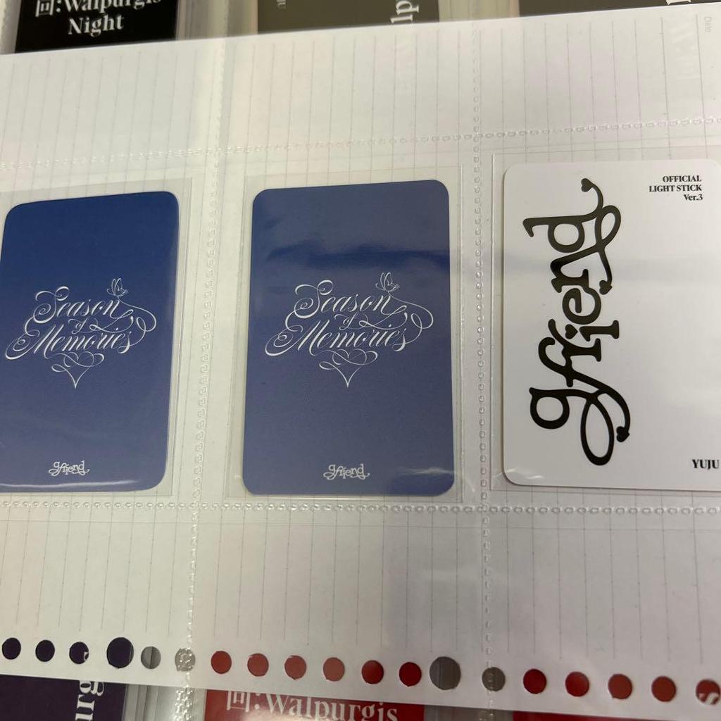 [USED] GFRIEND Yuju trading card