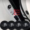 4Pcs Car Door Anti-shock Pad Anti-noise Buffer Gasket Auto Interior For Lincoln Energy Zephyr Voyager Electric Flyer New Diecast Jds2