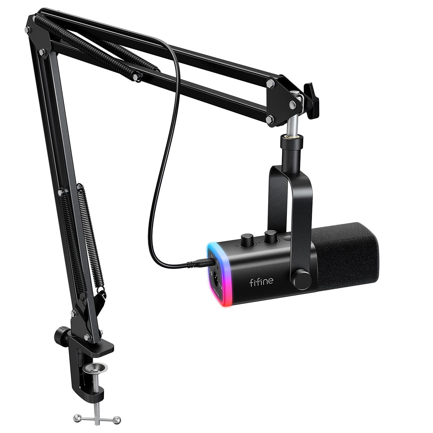 FIFINE XLR/USB Gaming Microphone Kit with