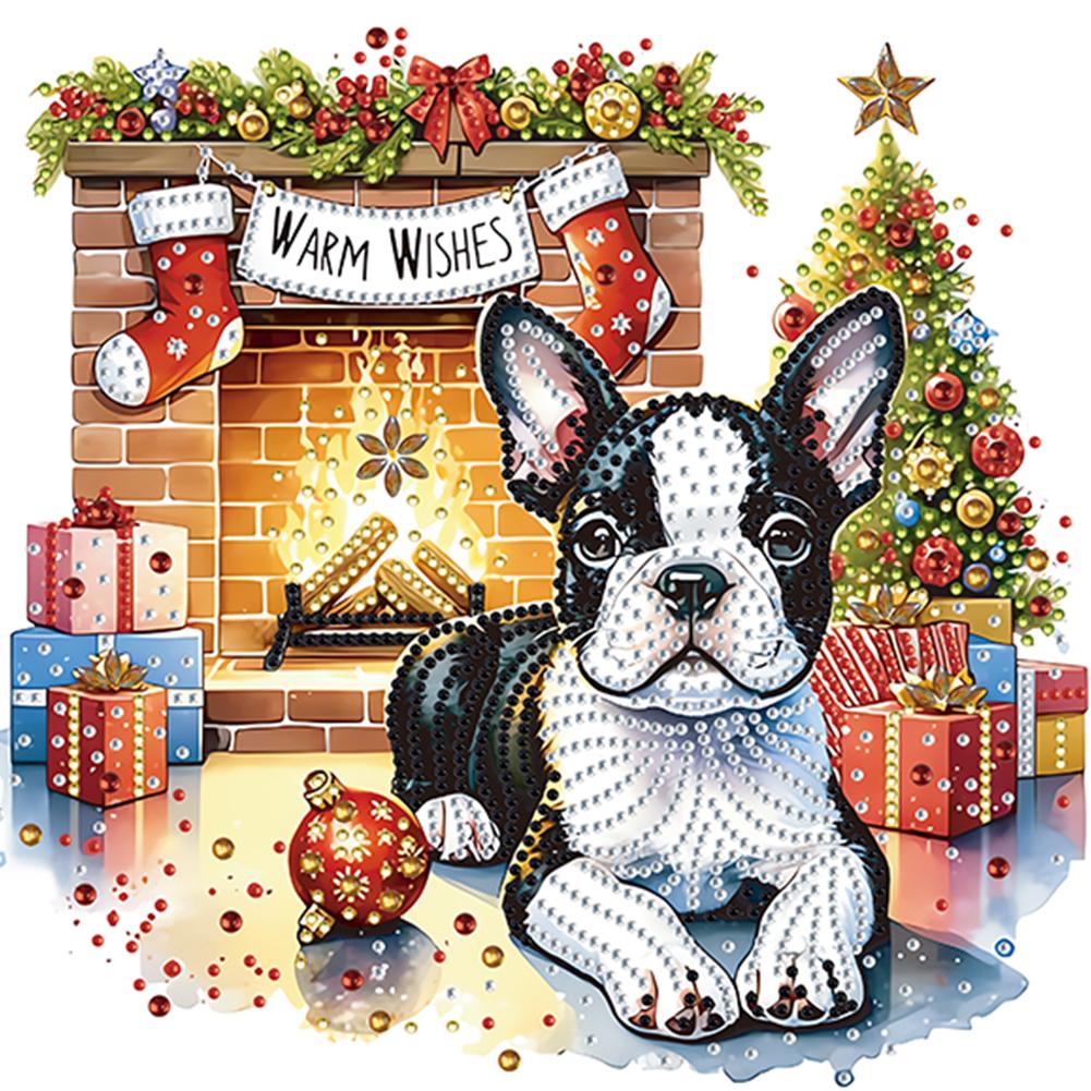 Christmas 5D DIY Special Shape Crystal Partial Diamond Painting Kit Home Decor