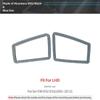 Made of Alcantara For BMW E90 E92 E93 Dashboard Panel Side Air Vent Outlet Trim Stickers 2pcs Car Interior Tuning Accessories