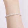 [925 Silver] Charlotte Glass Pearl Bracelet_4mm Pearl