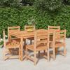 Day and Night - Day and Night Garden Dining Set 7 Pieces Solid Teak Wood