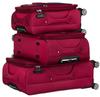 PTN 5209-SET-9265 Burgundy-Navy Suitcase Set